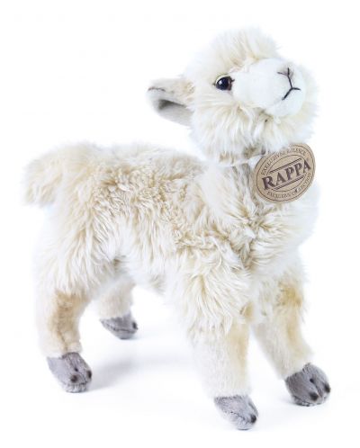 Jucărie de plus Rappa Eco Friends  - Lama Alpaca în picioare, 23 cm - 2