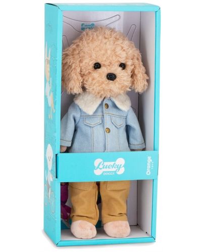 ◆ Happy Lucky 　② Jucărie de pluș Orange Toys Lucky Doggy - Norocosul Sammy