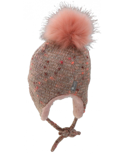 Pălărie de iarnă tricotată Sterntaler - Fetiță, 53 cm, 2-4 ani - 4