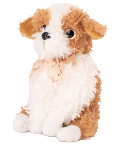 Jucărie de pluș Amek Toys - Câine, maro, 22 cm - 1