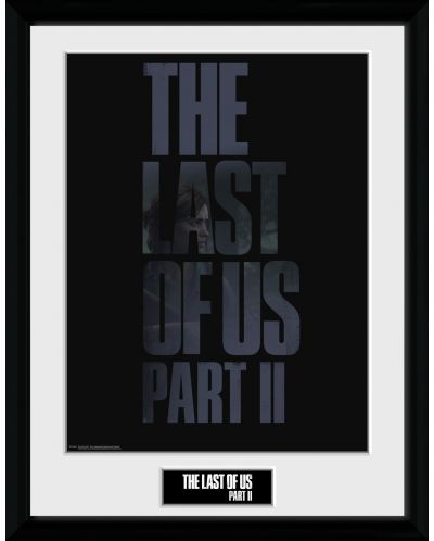 Poster cu rama GB eye Games: The Last of Us - Logo (Part II) - 1