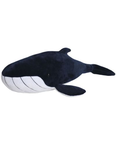 Jucărie de pluș Wild Planet - Balena albastră, 40 cm - 1