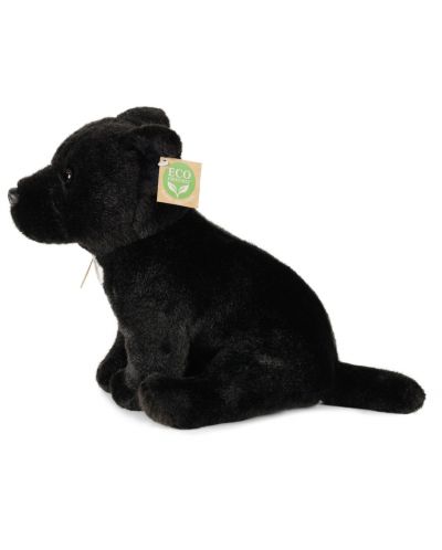 Jucărie de plus Rappa Eco Friends  -Starfordshire Bull Terrier, 30 cm, negru - 3