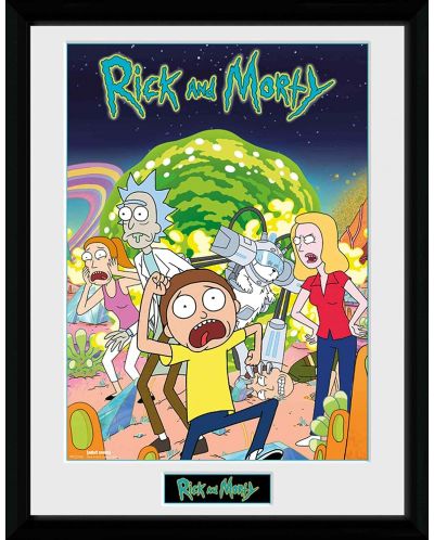 Afiș înrămat GB eye Animation: Rick & Morty - Compilation - 1