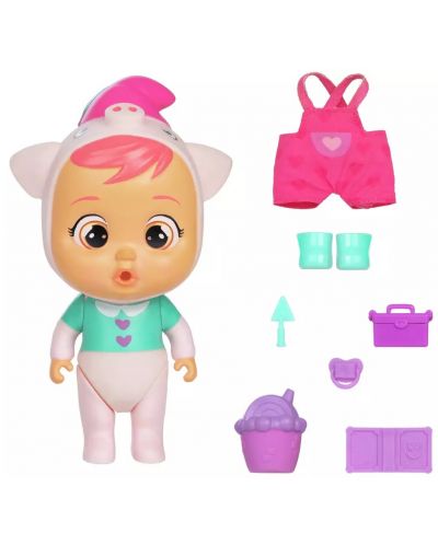 Mini papusa care plange IMC Toys Cry Babies Magic Tears - In casuta, gama larga - 4