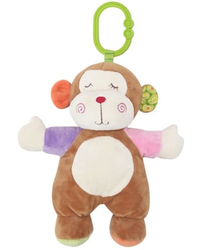 Jucărie de pluș Lorelli Toys - Maimuţă - 1