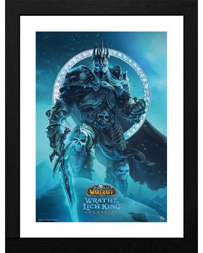Poster înrămat ABYstyle Games: World of Warcraft - Lich King - 1