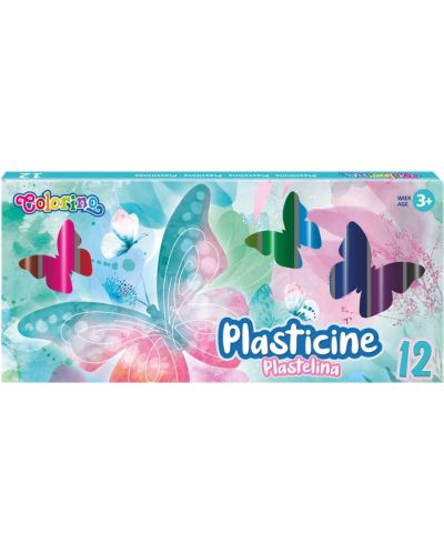 Plastilină Colorino - Dreams, 12 culori - 1