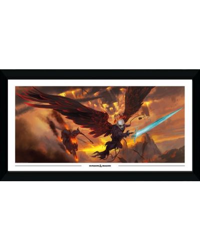 Poster cu rama GB eye Games: Dungeons & Dragons - Descent into Avernus - 1