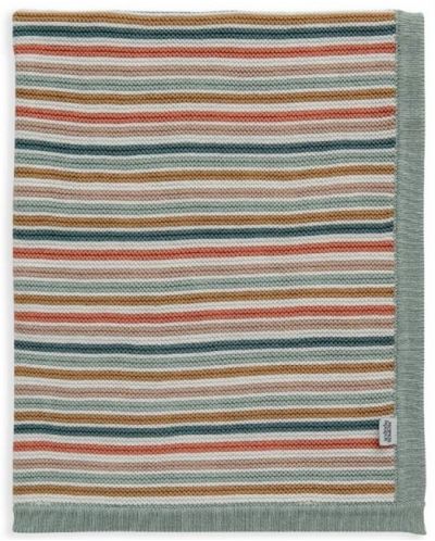 Pătură tricotată Mamas & Papas - Multi Stripe, 70 х 90 cm - 2