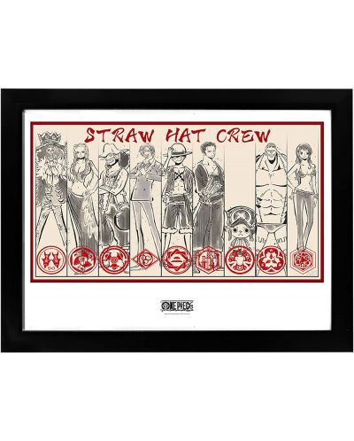 Afiș înrămat GB eye Animation: One Piece - Straw Hat Crew - 1