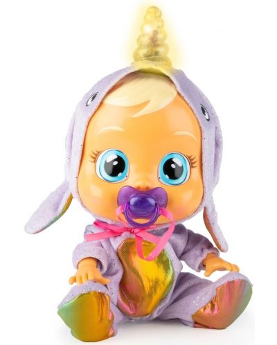 Papusa bebe-plangacios  IMC Toys Cry Babies Special Edition - Narvie, cu corn luminos - 5