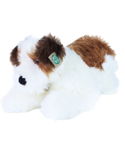 Jucărie de pluș Rappa Eco Friends - Shih Tzu Dog, culcat, 45 cm - 2