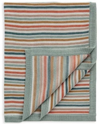 Pătură tricotată Mamas & Papas - Multi Stripe, 70 х 90 cm - 3