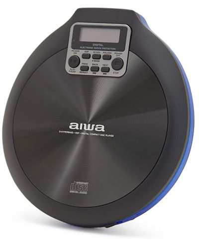 Player Aiwa - PCD-810BL, negru/albastru - 1