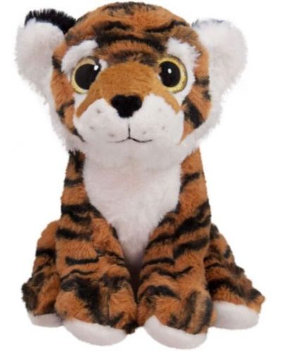 Jucărie de pluș Amek Toys - Tigru cu ochi 3D, 24 cm - 1