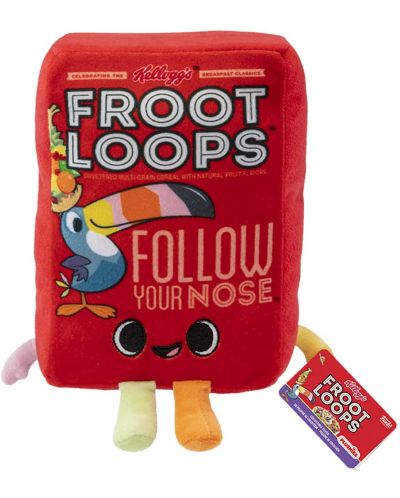 Figurină de plus Funko Plushies Ad Icons: Kellogs - Froot Loops Cereal - 1