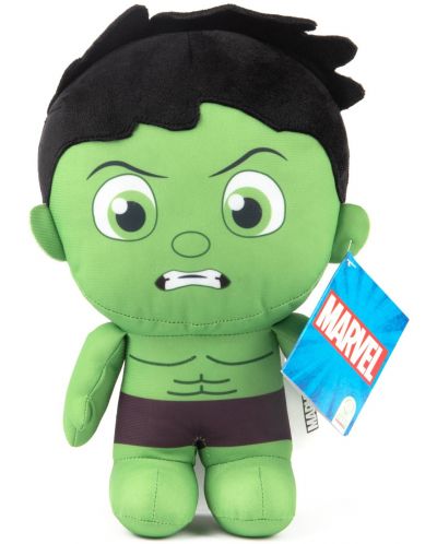 Figurină de pluș Sambro Marvel: Avengers - Hulk (with sound), 28 cm - 1