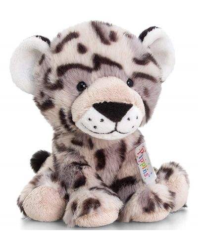 Jucarie de plus Keel Toys Pippins - Leopardul zapezilor, 14 cm  - 1