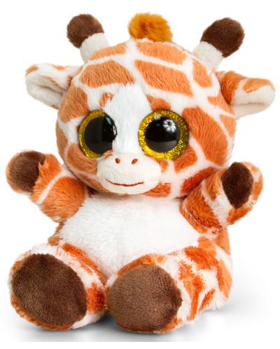 Jucarie de plus  Keel Toys Animotsu - Girafa, 15 cm - 1