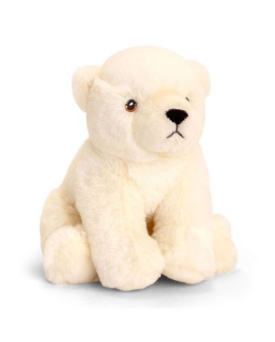 Jucarie de plus Keel Toys Eco - Urs polar, 18 cm - 1
