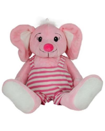 Jucărie de pluș Amek Toys - Șoricel roz, 38 cm - 1