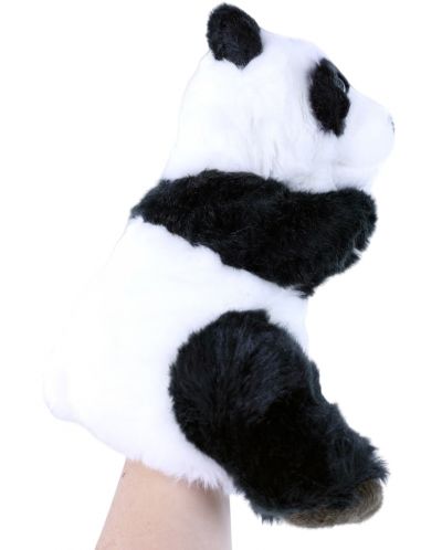 Jucărie de pluș Rappa Eco Friends - Marionetă Panda, 28 cm - 3