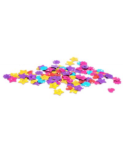 Jucarie de plus Shimmer Stars - Pisica Jelly Bean, cu accesorii - 9