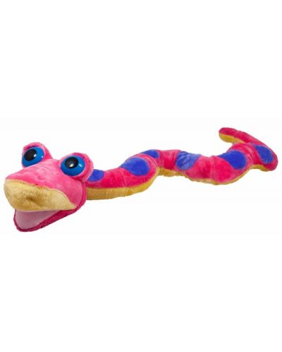 Jucărie de pluș Amek Toys - Șarpe, roz, 114 cm - 1