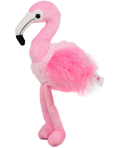 Jucărie de pluș Amek Toys - Flamingo, roz, 36 cm - 1