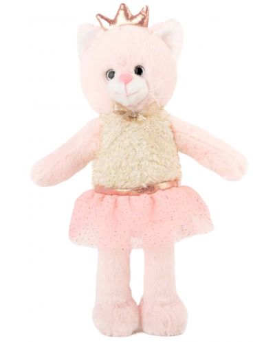 Jucărie de pluș Amek Toys - Pisoi, roz, 27 cm - 1