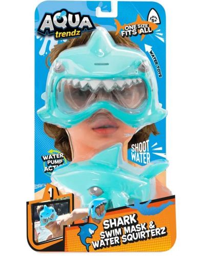 Mască de înot Eolo Toys - cu armă de rechin de apă - 1