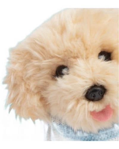 Jucărie de pluș Studio Pets - Câine Labradoodle cu tricou, Drășcușca, 23 cm - 2