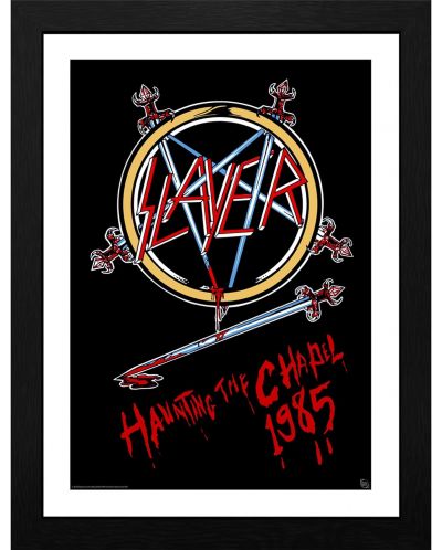 Poster cu ramă GB eye Music: Slayer - Haunting the Chapel - 1