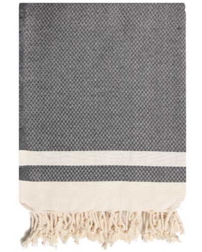Prosop de plajă în cutie Hello Towels - New Collection, 100 x 180 cm, 100% bumbac, negru - 2