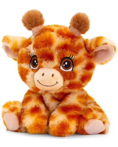Jucărie de pluș Keel Toys Keeleco - Adoptable World, Girafă, 16 cm - 1
