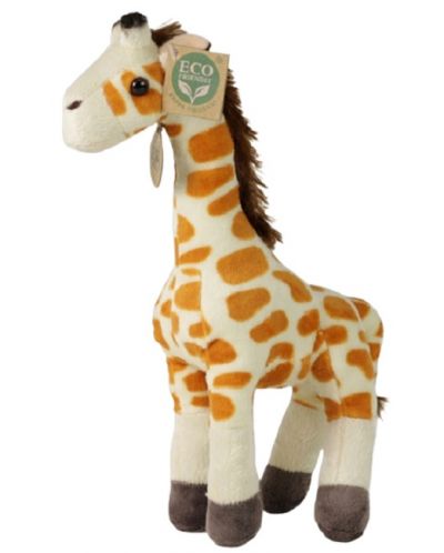 Jucărie de pluș Rappa Eco Friends - Girafa, 27 cm - 1