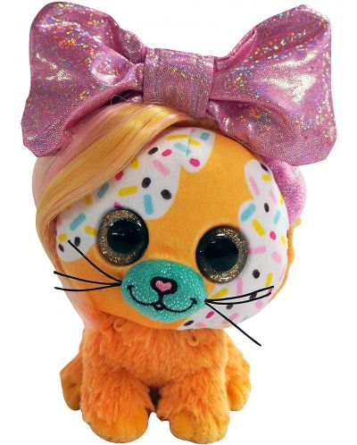 Jucarie de plus Chippo Toys Little Bow Pets - Pisicuta Butterscotch - 1