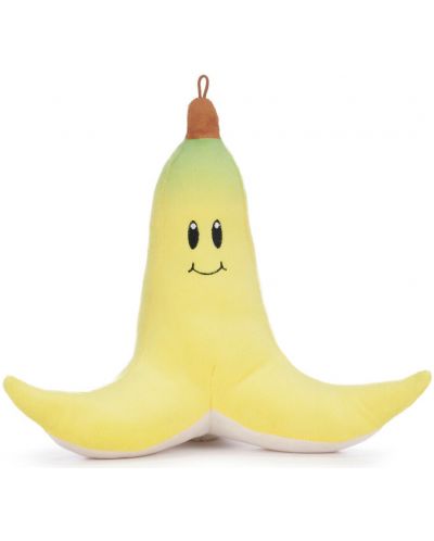 Figurină de pluș Nintendo Games: Mario Kart - Banana, 30 cm	 - 1