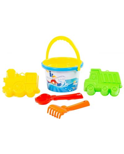 Set de plajă  Polesie Toys - 6 piese - 2