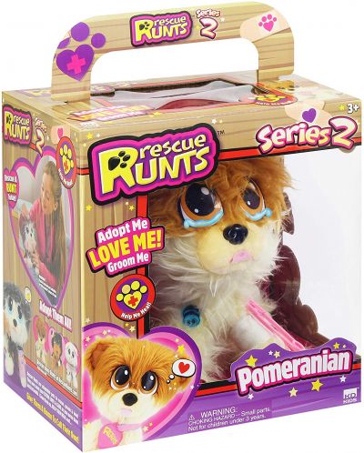 Jucarie de plus Rescue Runts Salveaza micutul - Pomeranian - 1