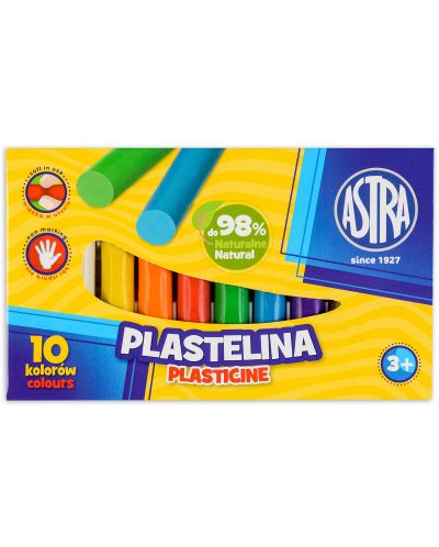 Plastilina Astra - 10 culori - 1