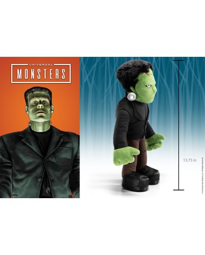 Figurină de pluș The Noble Collection Universal Monsters: Frankenstein - Frankenstein, 33 cm - 6