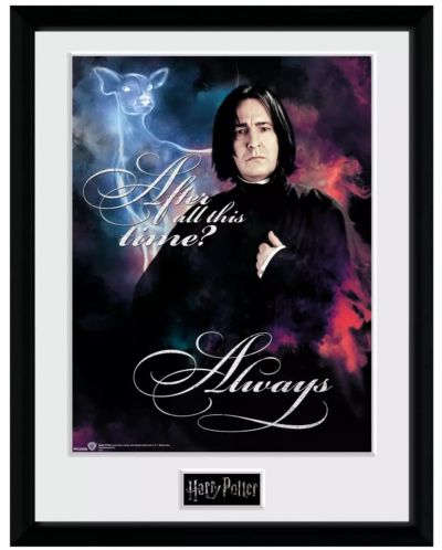 Poster cu ramă GB eye Movies: Harry Potter - Snape Always - 1
