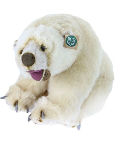 Jucărie de pluș Rappa Eco Friends - Urs polar, 43 cm - 1