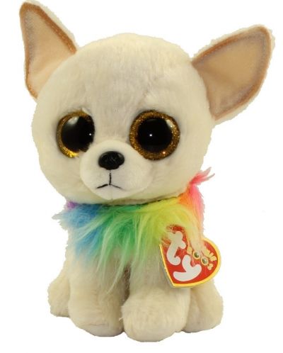 Jucarie de plus TY Toys Beanie Boos - Chihuahua Chewey, 15 cm - 1