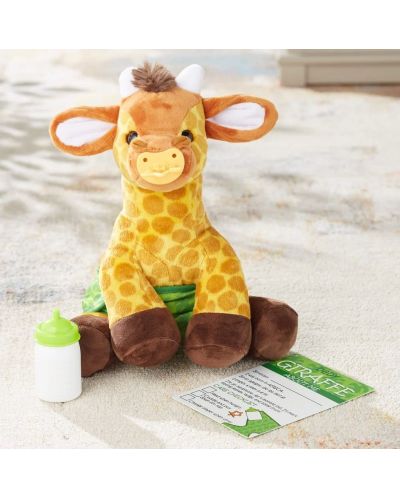 Jucărie de pluș Melissa & Doug - Girafă bebeluș, cu accesorii - 7