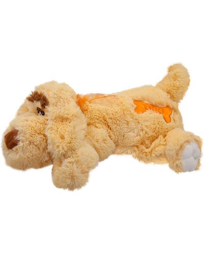 Jucărie de pluș Amek Toys - Câine, maro, 45 cm - 1