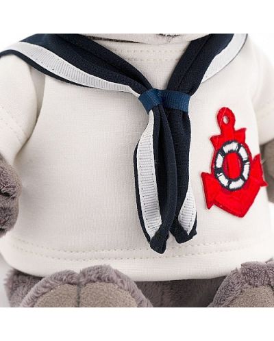 Jucarie de pluș Оrange Toys Life - Ratonul Denny, cu costum de marinar și pălărie, 20 cm - 4