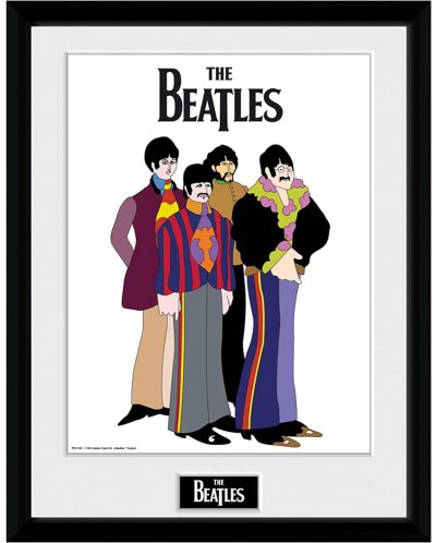 Poster cu ramă GB eye Music: The Beatles - Yellow Submarine Group - 1